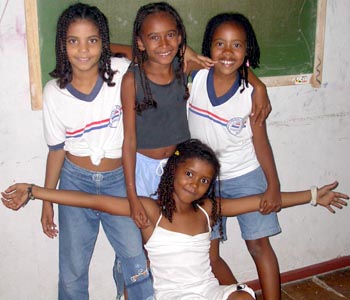 Girls at the Bahia Street Center