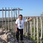 Our guide at Ek'Balam had been part of the team that excavated the temple.