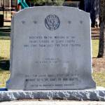 "Dedicated to the memory of the negro soldiers of Glynn County who died in service to their country"