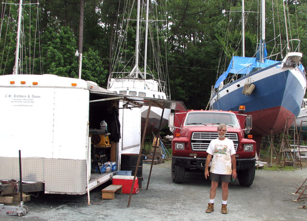 Charlie at Bock Marine