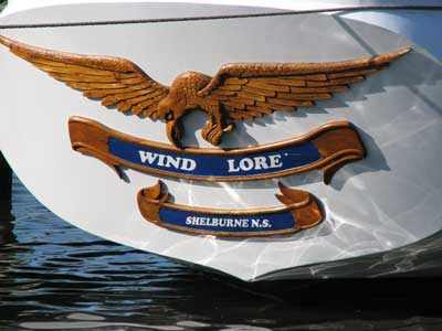 Wind Lore transom