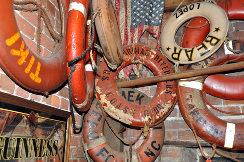 The Backstreet Pub has great ambience, now that it's non-smoking