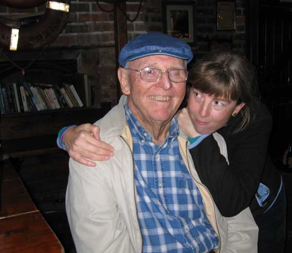 Dad and Margaret at the Backstreet